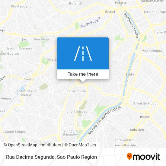Rua Decima Segunda map