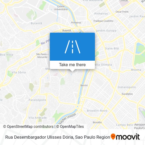 Rua Desembargador Ulisses Dória map