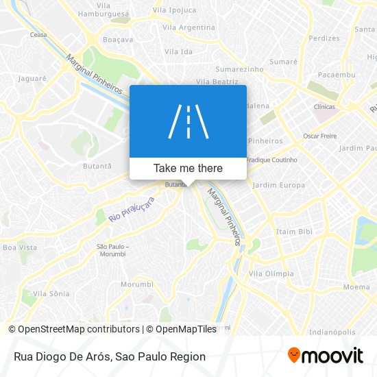 Rua Diogo De Arós map
