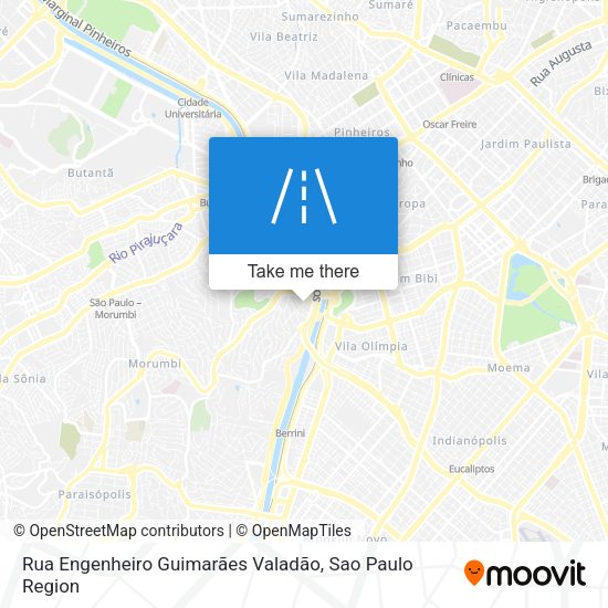 Rua Engenheiro Guimarães Valadão map