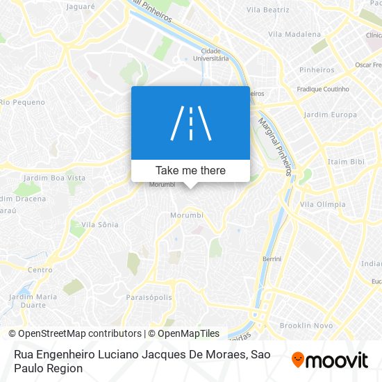 Mapa Rua Engenheiro Luciano Jacques De Moraes