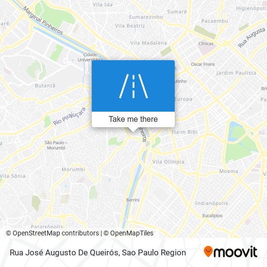 Rua José Augusto De Queirós map