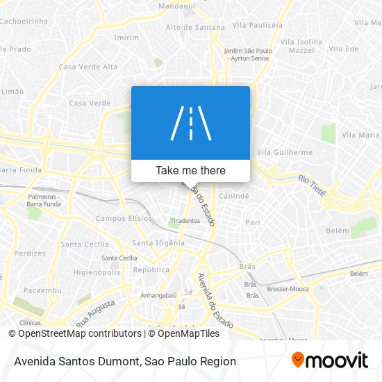 Avenida Santos Dumont map