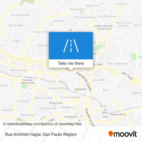 Rua Antônio Hajjar map