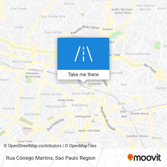 Rua Cônego Martins map