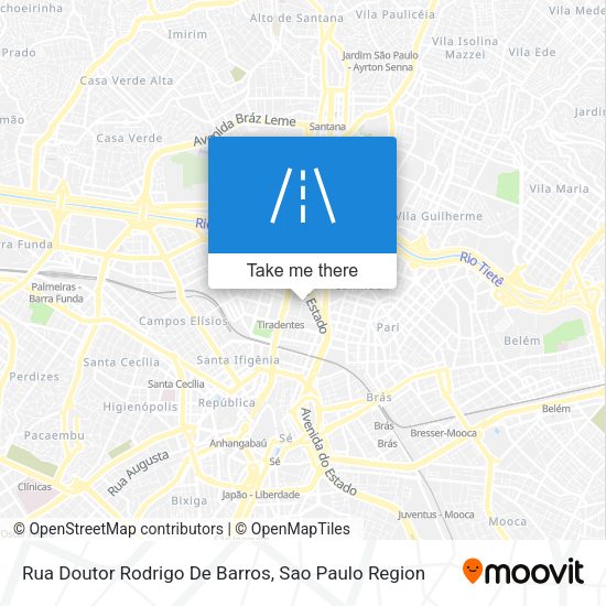 Rua Doutor Rodrigo De Barros map