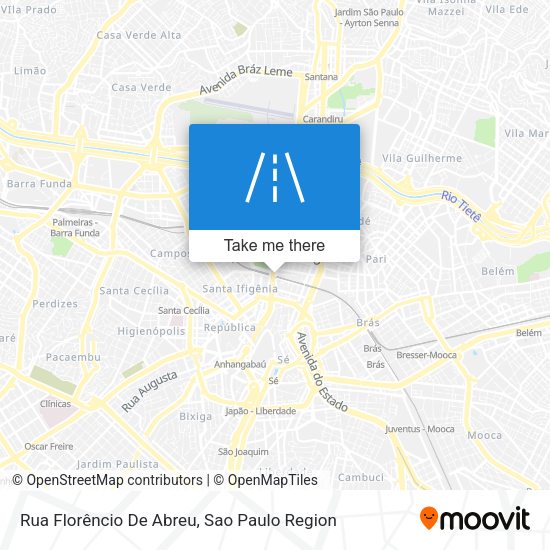 Rua Florêncio De Abreu map