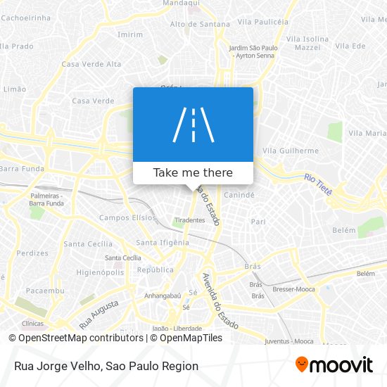 Rua Jorge Velho map