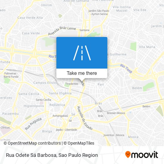 Rua Odete Sá Barbosa map