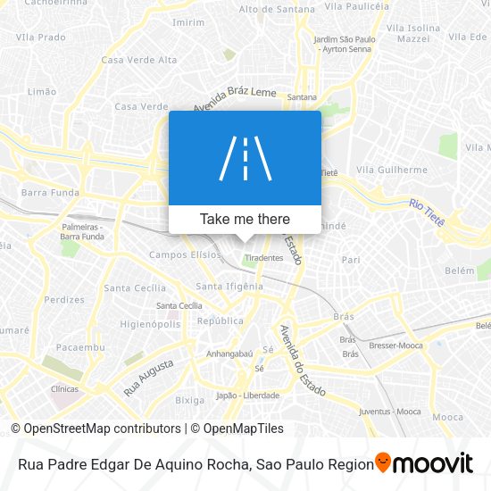 Rua Padre Edgar De Aquino Rocha map