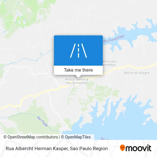 Rua Albercht Herman Kasper map