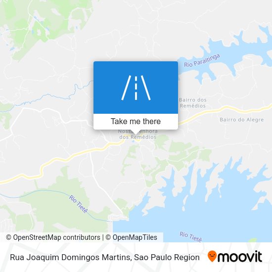 Rua Joaquim Domingos Martins map