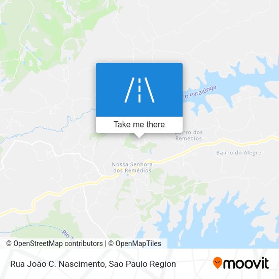 Rua João C. Nascimento map
