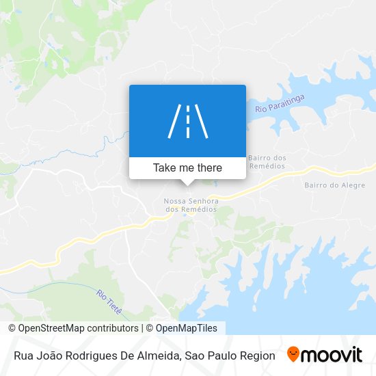 Rua João Rodrigues De Almeida map