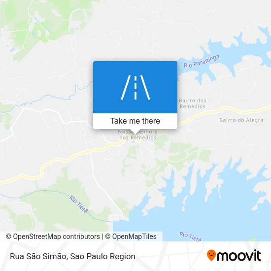 Rua São Simão map