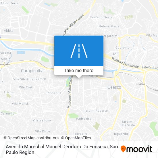 Avenida Marechal Manuel Deodoro Da Fonseca map
