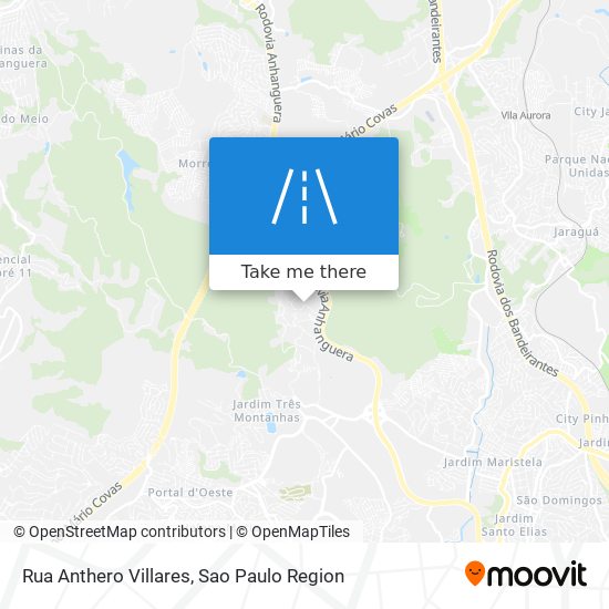 Mapa Rua Anthero Villares