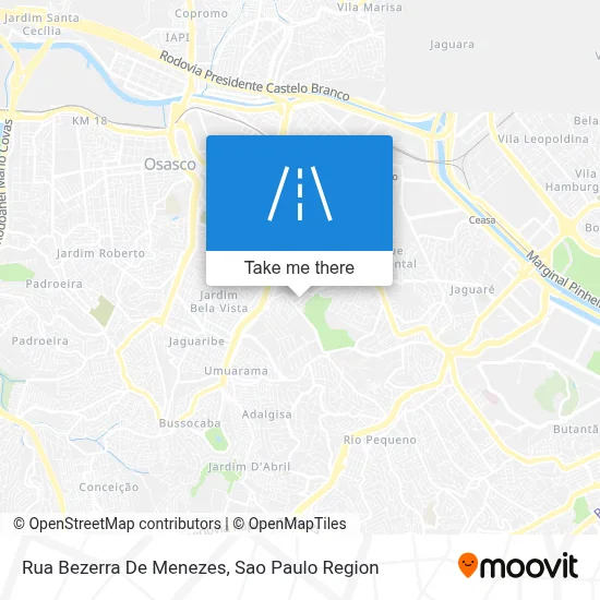Rua Bezerra De Menezes map