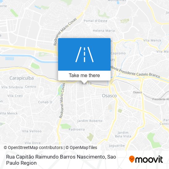 Rua Capitão Raimundo Barros Nascimento map