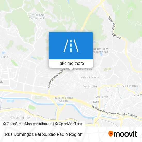 Rua Domingos Barbe map