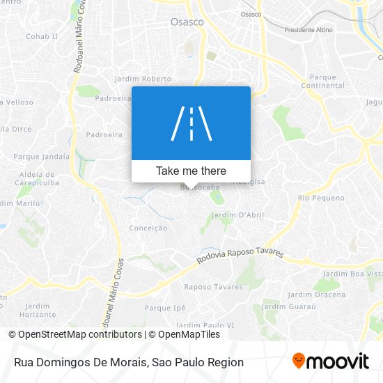 Rua Domingos De Morais map