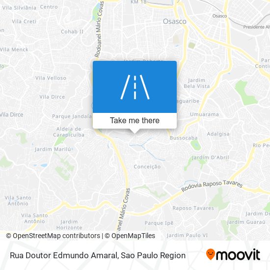 Rua Doutor Edmundo Amaral map