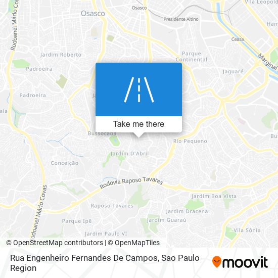 Rua Engenheiro Fernandes De Campos map