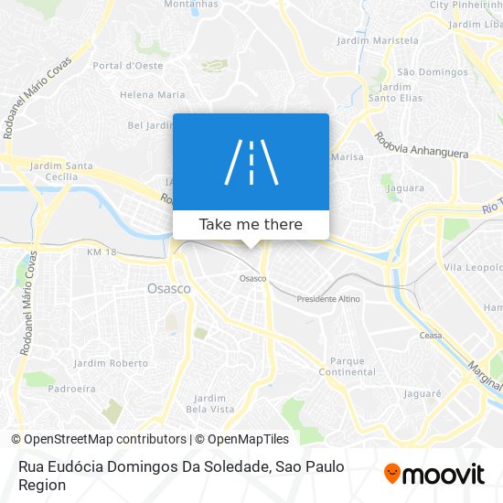 Rua Eudócia Domingos Da Soledade map