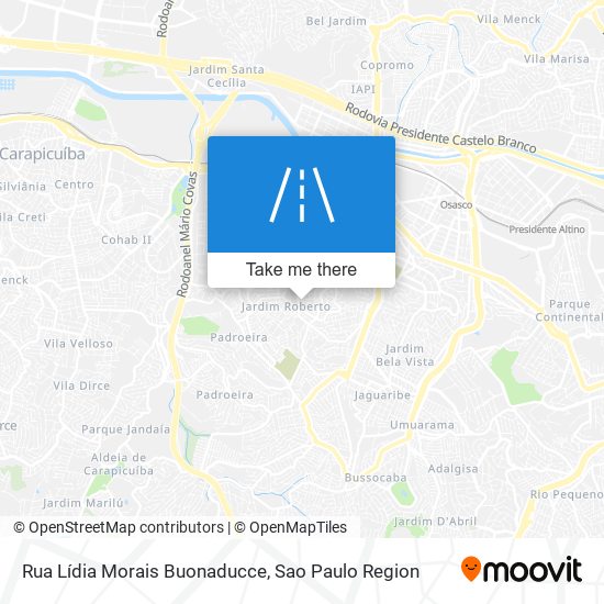 Rua Lídia Morais Buonaducce map