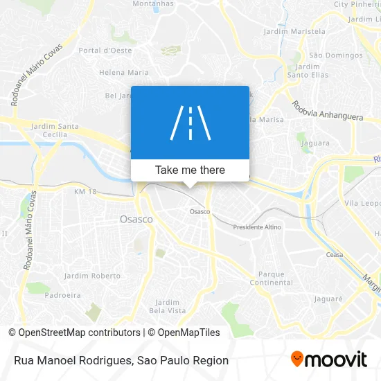 Rua Manoel Rodrigues map