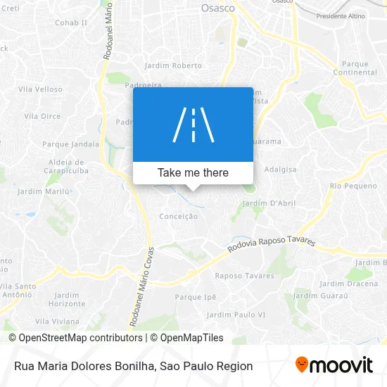 Rua Maria Dolores Bonilha map