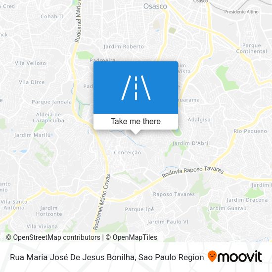 Rua Maria José De Jesus Bonilha map