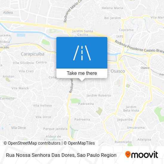 Rua Nossa Senhora Das Dores map