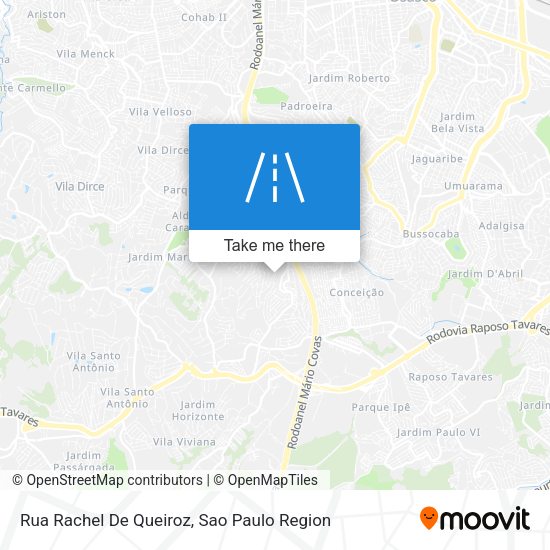 Rua Rachel De Queiroz map