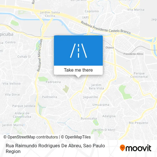 Rua Raimundo Rodrigues De Abreu map