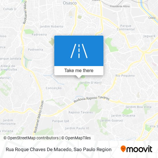 Rua Roque Chaves De Macedo map