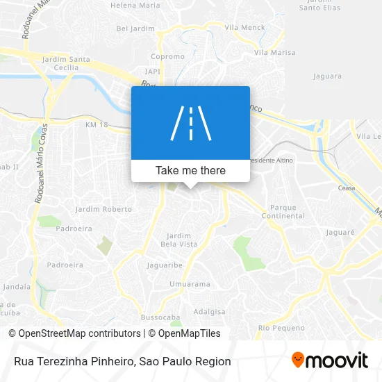 Rua Terezinha Pinheiro map