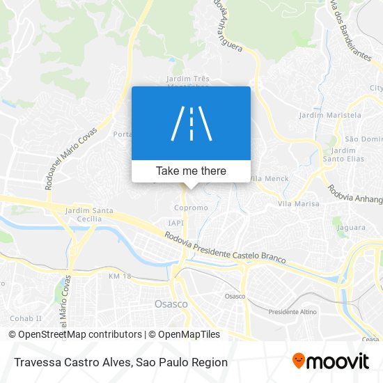 Travessa Castro Alves map