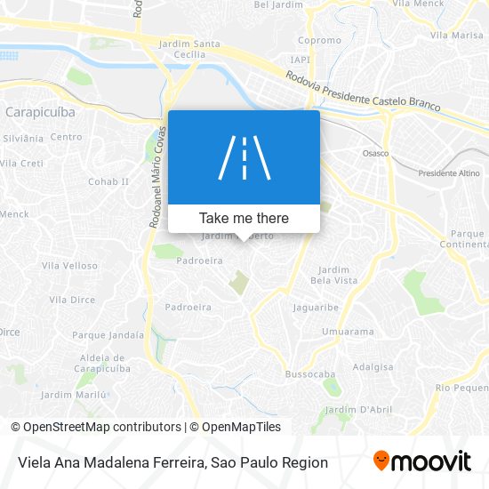 Mapa Viela Ana Madalena Ferreira