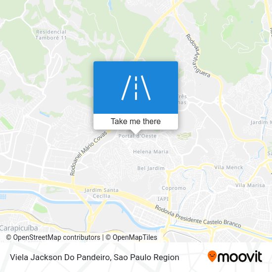 Viela Jackson Do Pandeiro map