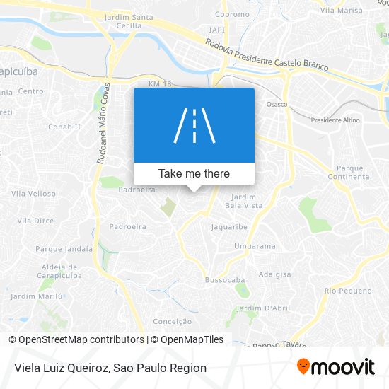 Viela Luiz Queiroz map