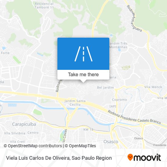 Viela Luís Carlos De Oliveira map