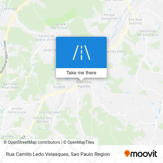 Rua Camilo Ledo Velasques map