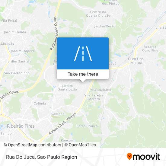 Rua Do Juca map