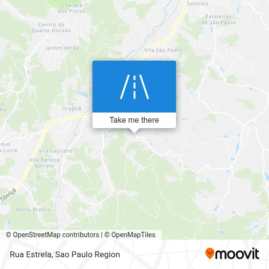 Rua Estrela map