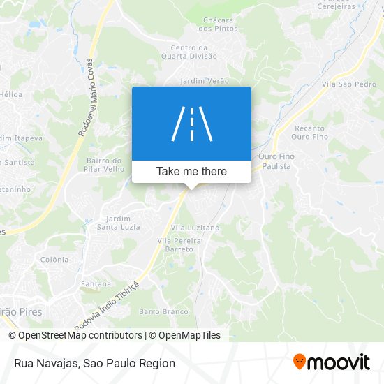 Mapa Rua Navajas