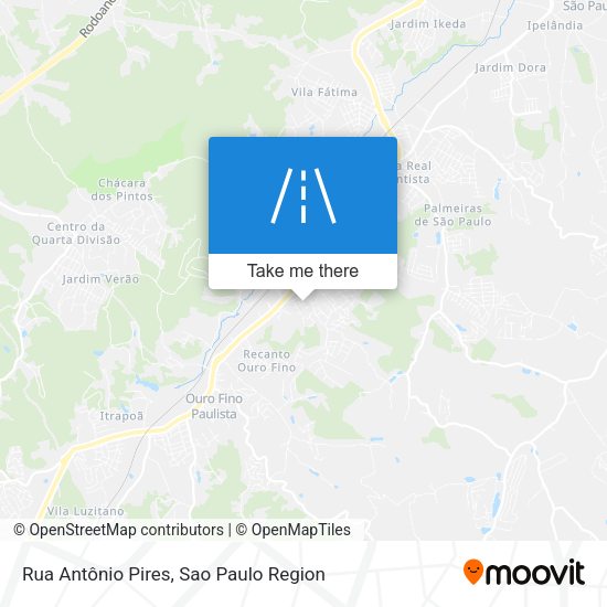 Rua Antônio Pires map