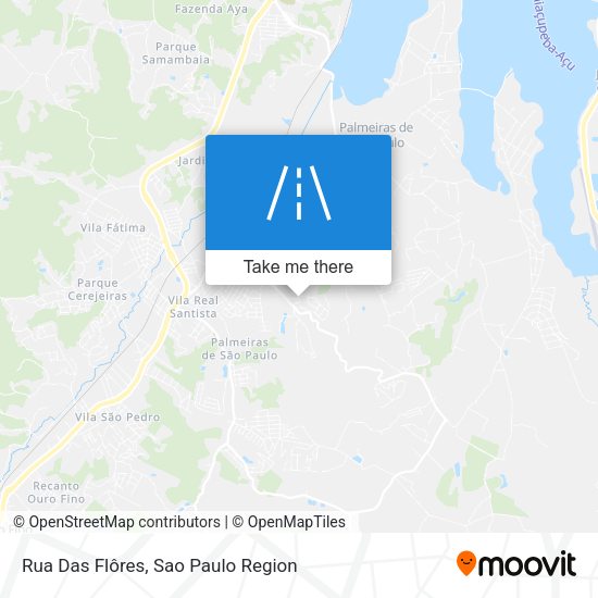 Rua Das Flôres map