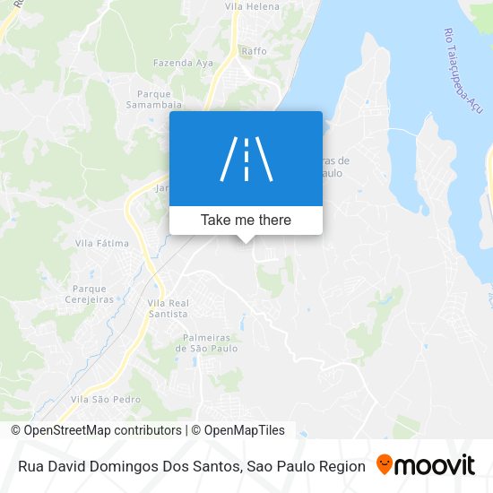 Rua David Domingos Dos Santos map