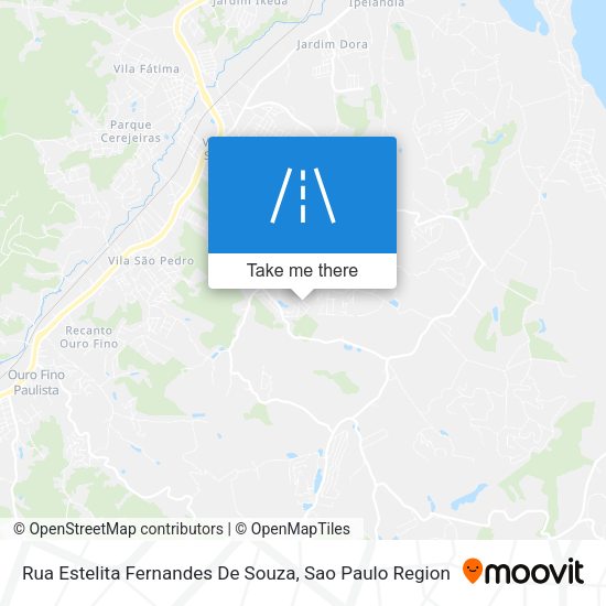 Rua Estelita Fernandes De Souza map